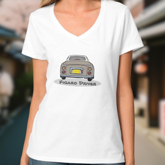Figarations Topaz Figaro Driver Name T-Shirt (Fun Figaro Driver shirt perfect for the topaz Figaro owner)