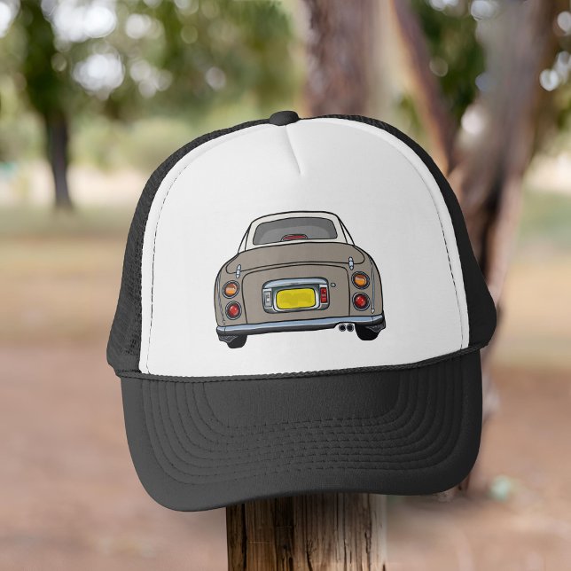 Figarations Topaz Mist Figaro Car Trucker Hat (Perfect trucker hat for the Topaz Mist Figaro Driver)