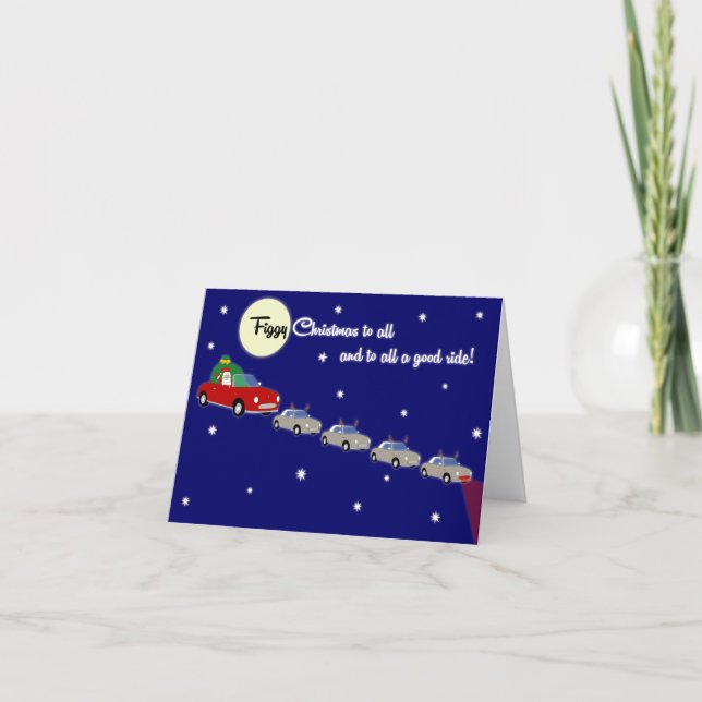 Figaro Holiday Card (Front)