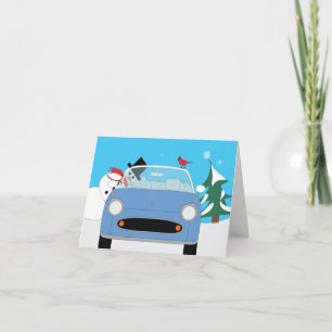 Figaro Holiday Greeting Card