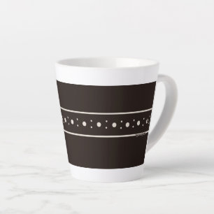 Figdewdrop Relax Cup Black BlinkyBat sm Latte Mug