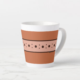 Figdewdrop Relax Cup Orange small Latte Mug