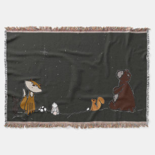 figdewdrop Watch the Stars Throw Blanket
