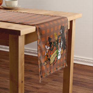 figdewdrop's Fall gingham Table Runner