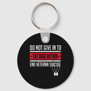 Fight Against Veteran Suicide Ptsd Awareness 22 A Key Ring