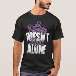Fight Alone Crohns And Colitis Awareness Supporter T-Shirt