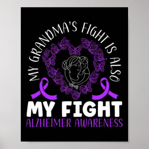 Fight Alzheimerheimer Awareness Poster