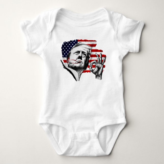 Fight Baby Bodysuit (Front)