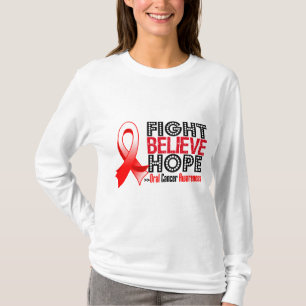 Fight Believe Hope - Oral Cancer T-Shirt
