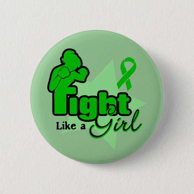 Fight Boxing Gloves Bone Marrow & SCT Warriors 6 Cm Round Badge (Front)