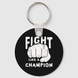 Fight Boxing Kickboxing Match Fighter Martial Arts Key Ring