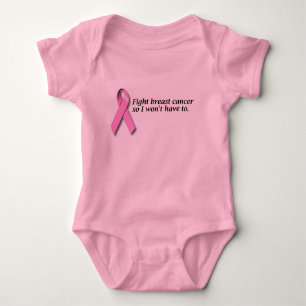 Fight Breast Cancer Baby Bodysuit