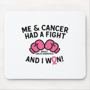 Fight Breast Cancer I Won Breast Cancer Survivor S Mouse Pad