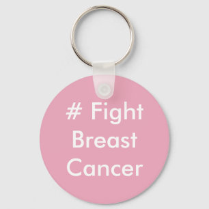 # Fight Breast Cancer Keychain