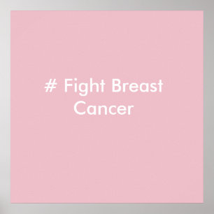 # Fight Breast Cancer Poster