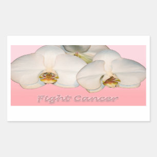 Fight Cancer Rectangular Sticker