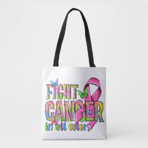 Fight Cancer Tote Bag