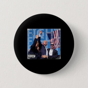 Fight Cd Cover 6 Cm Round Badge
