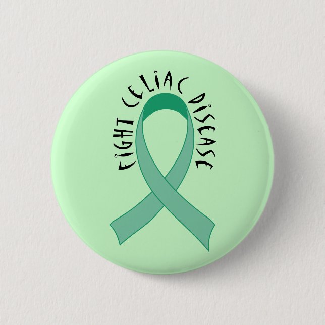 Fight Celiac Disease Button (Front)
