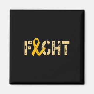 Fight Childhood Cancer Awareness 2 Magnet
