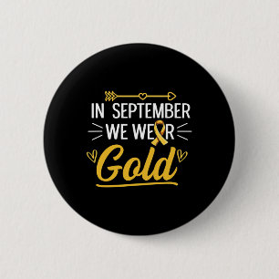 Fight Childhood Cancer Spruch For A Cancer Warrior 6 Cm Round Badge
