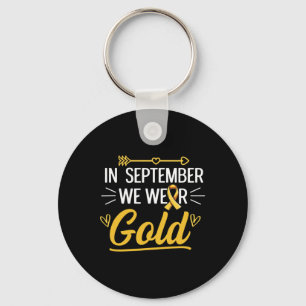 Fight Childhood Cancer Spruch for a Cancer Warrior Key Ring
