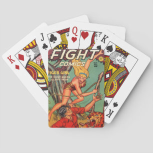 “Fight” Comic Book Playing Cards