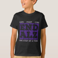 Fight Cure EndAlzheimer One Step At A Time Heimer'