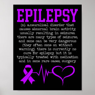 Fight Epilepsy Epileptic Epilepsy Awareness Month  Poster