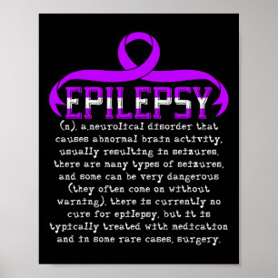 Fight Epilepsy Epileptic Epilepsy Awareness Month  Poster