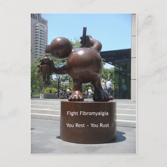 Fight Fibro Postcard (Front)