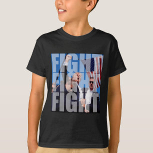 Fight Fight Fight For Donald Trump 2024 Usa Electi T-Shirt