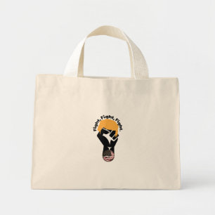 Fight, Fight, Fight Mini Tote Bag