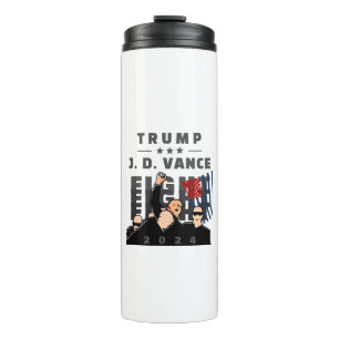 FIGHT FIGHT FIGHT TRUMP VANCE 2024 THERMAL TUMBLER