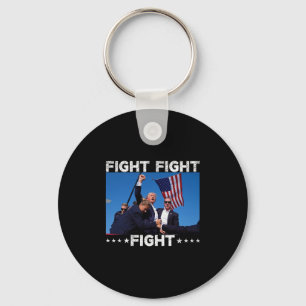Fight Fight Fight Trump Vote Trump  Key Ring
