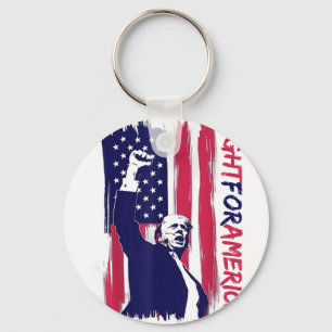 Fight For America Trump 2024 _1 Key Ring