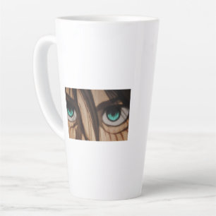 Fight for Freedom Eren-Inspired Quote Design Latte Mug