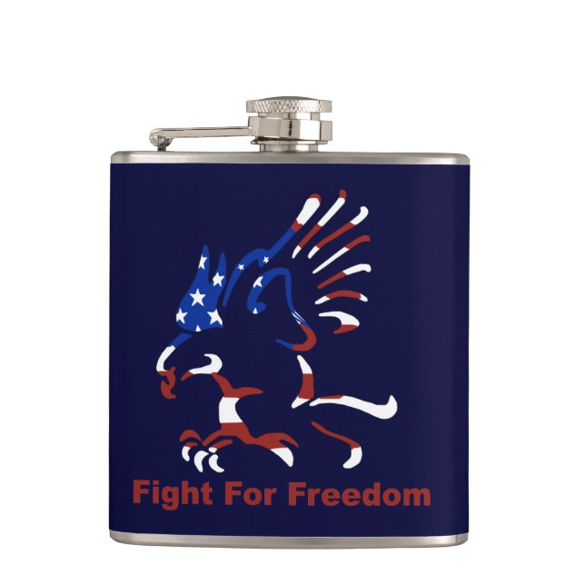 Fight For Freedom Flask (Front)