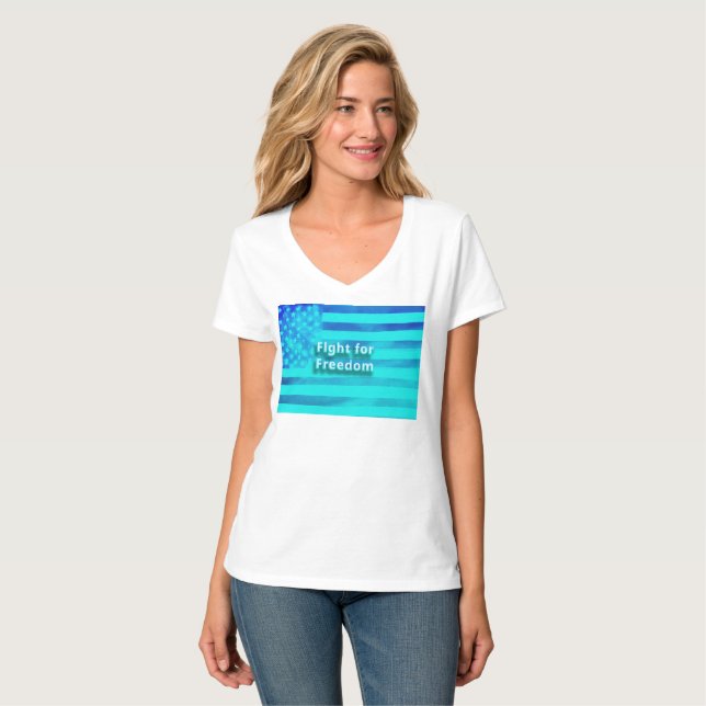 Fight for Freedom  T-Shirt (Front Full)