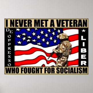 Fight For Socialism! Poster