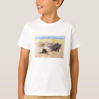 Fight for the Water Hole ~ Frederic Remington T-Shirt