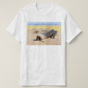 Fight for the Water Hole ~ Frederic Remington T-Shirt