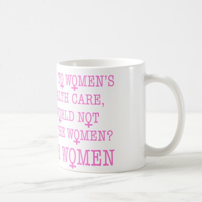 Fight for Women Coffee Mug (Right)