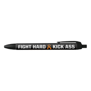 FIGHT HARD KICK...CRPS BLACK INK PEN