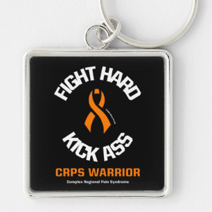 FIGHT HARD KICK...CRPS KEY RING
