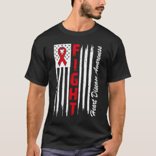 Fight Heart Disease Go Red American Heart Disease T-Shirt