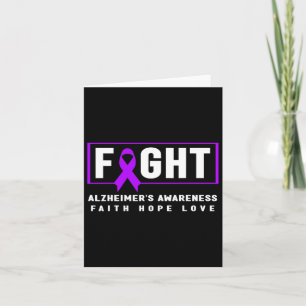 Fight Heimerheimer’s - Purple Ribbon Heimerheimer’ Card