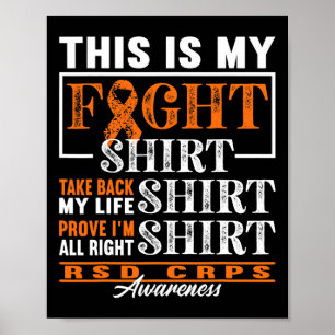 Fight  I Reflex Dystrophy Pain Syndrome RSD CRPS  Poster