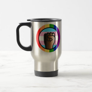 Fight Injustice Embrace Equality Travel Mug