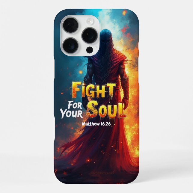 Fight iPhone Case (Back)